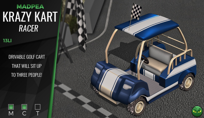 MadPea Krazy Kart - Racer