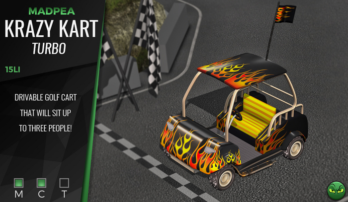 MadPea Krazy Kart - Turbo