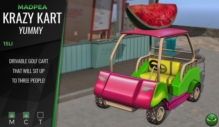 MadPea Krazy Kart - Yummy