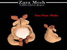 Zara Mesh - Christmas - Moose Plushie - FULL PERM MESH