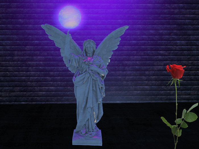 SCULPTURE _Redemption Angel_ 8 (LEE) FULL PERM (White)