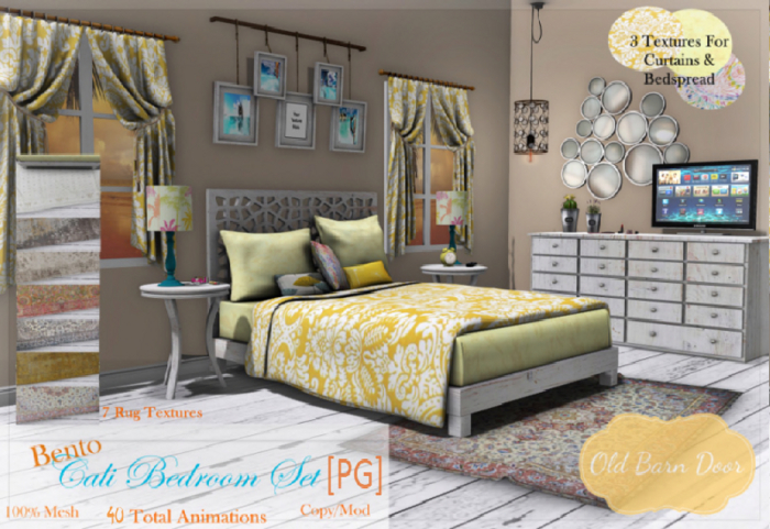 {OBD} Bento - Cali Bedroom Set [PG] 