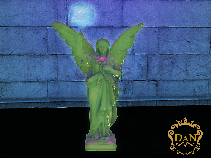SCULPTURE _Redemption Angel_ 8 (LEE) FULL PERM  (Gold)