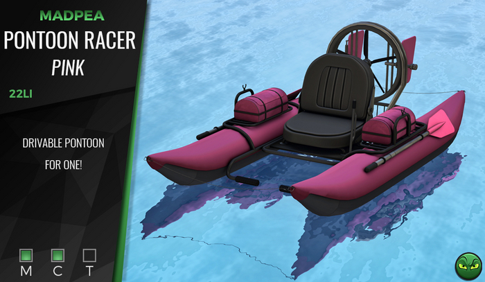 MadPea Pontoon Racer - Pink