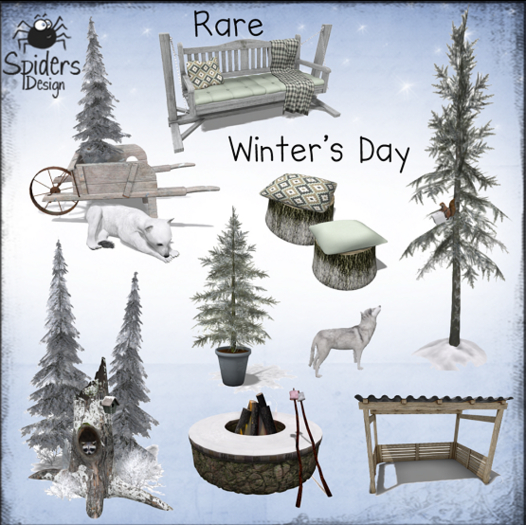 (SD) Winter's Day #3 Potted Christmas Tree