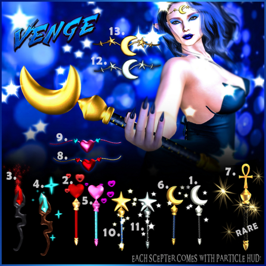 4. VENGE - Majik -  Crystal Scepter