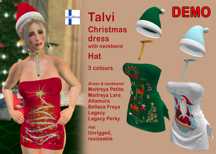 Talvi dress & hat by PAULIINA - Demos