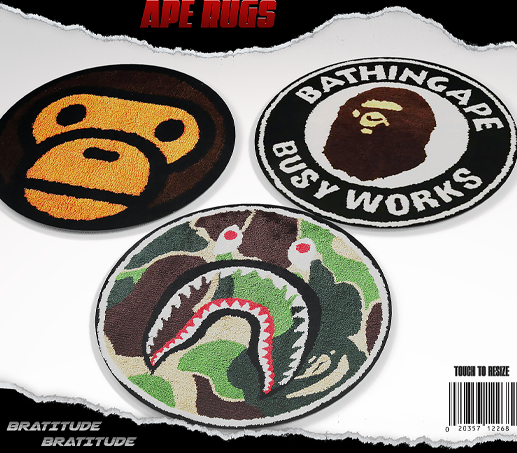 BRAT// Ape Rugs