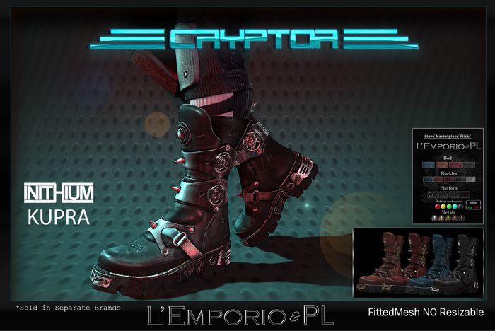 L'Emporio&PL::*Cryptor*::-Boots-[ INITHIUM ] KUPRA