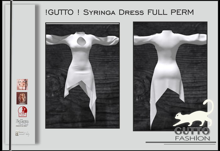 !GUTTO ! Syringa Dress FULL PERM