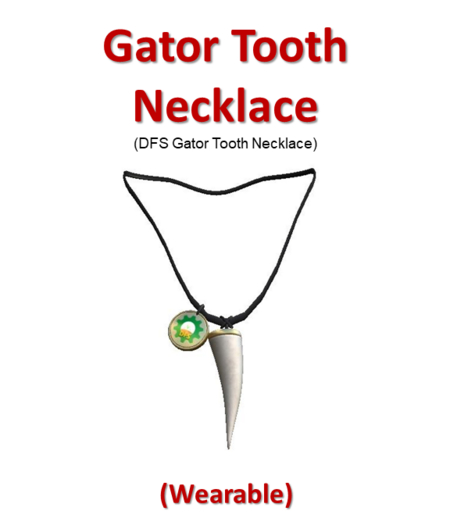 DFS Gator Tooth Necklace (Texture Only)