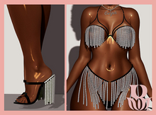 Rosary. Jazlin . Set Black