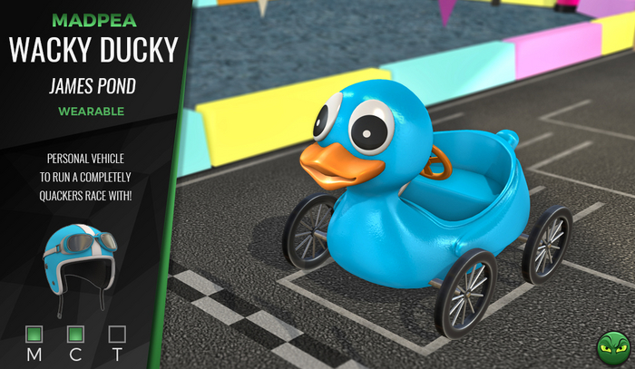 MadPea Wacky Ducky - James Pond