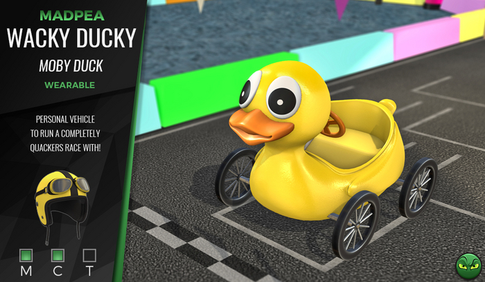 MadPea Wacky Ducky - Moby Duck