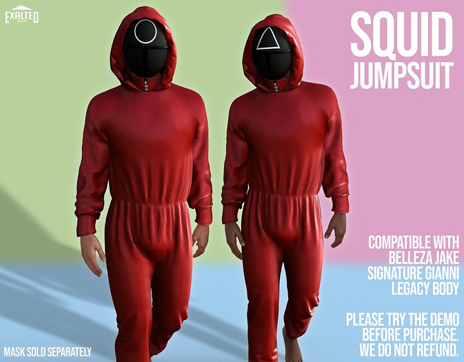 ExalteD - Squid Jumpsuit {Belleza/Signature/Legacy}