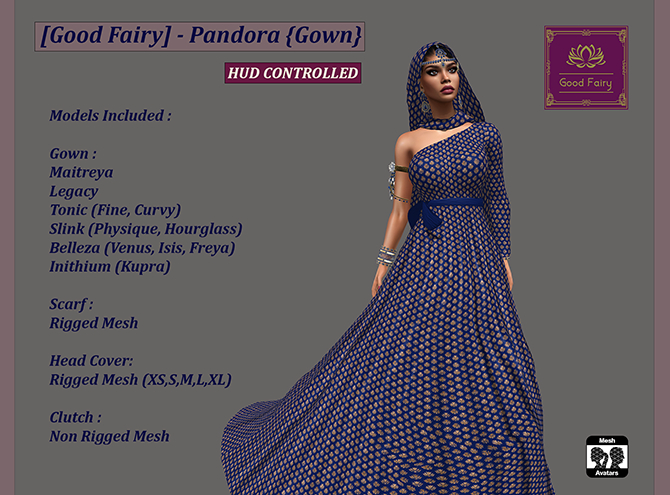 [Good Fairy] - Pandora {Gown} *FATPACK*