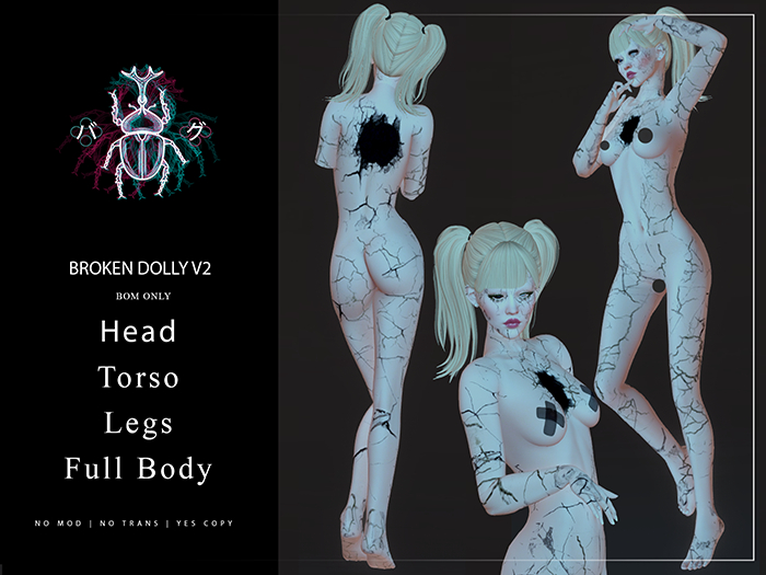 -BUG- Broken Dolly v2 [BoM] // Full Body