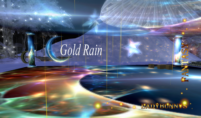 *•FaNtAsY FX Particles•*Gold Rain