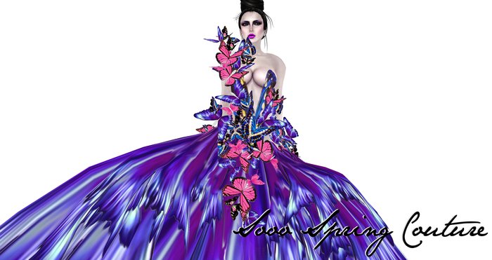 Boudoir Violet sooo spring couture!