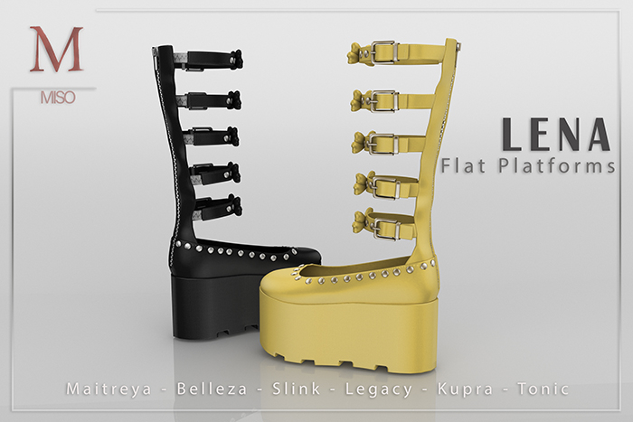 MISO - Lena Flat Platforms [Fat Pack]