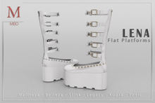 MISO - Lena Flat Platforms [White]