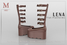 MISO - Lena Flat Platforms [Brown]