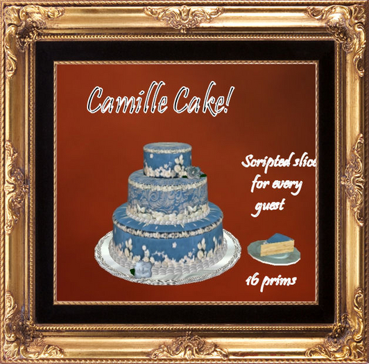 Camille Blue Cake