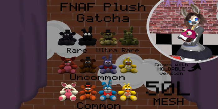 ~PS~ FNAF Gacha FATPACK