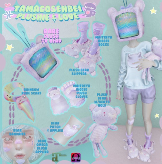TS Bear Bandaids Boxed