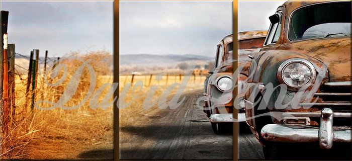 Tableau voiture 3 3D