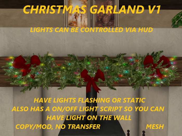 CHRISTMAS GARLAND V1