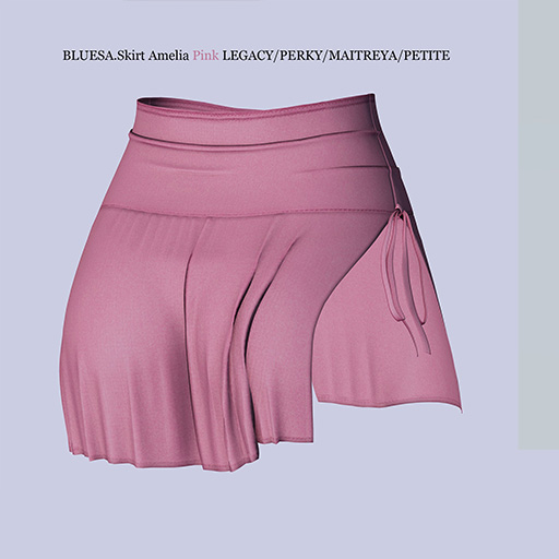 BLUESA.Skirt Amelia Pink LEGACY/PERKY/MAITREYA/PETITE
