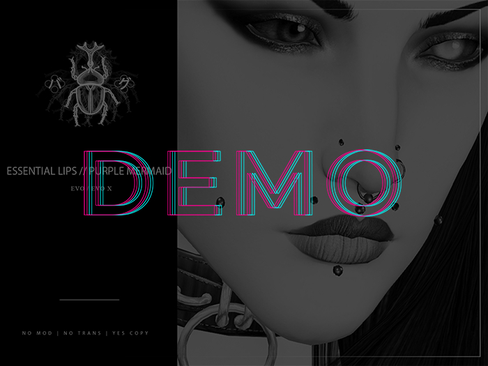 -BUG- Essential Lips // Purple Mermaid DEMO [Evo X]