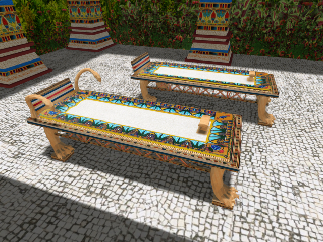 Egyptian Bed (two options)