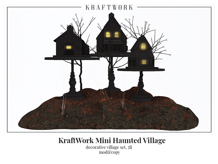 KraftWork Mini Haunted Village (Add Me)