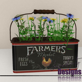 Serendipity Designs - Goshen Wildflower Bucket