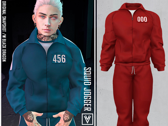 [ xVx ]SQUID JOGGER - RED