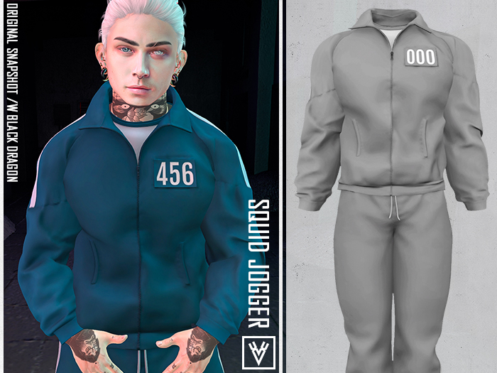 [ xVx ]SQUID JOGGER - GREY