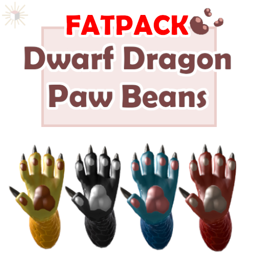 *Helios* - Dwarf Dragon Pawbs (FATPACK)