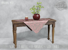 -DRD- Scarlett Hotel - Le Basilic - Decor table (add)