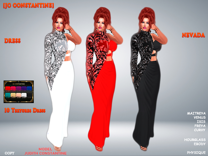 [JC CONSTANTINE] Nevada Dress FullPack