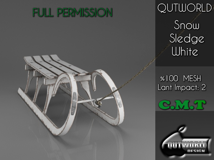 .::QUTWORLD  Snow Sledge White::.FP 