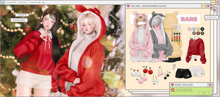 CHU-ING. WINTER BUNNY [Maitreya] RARE