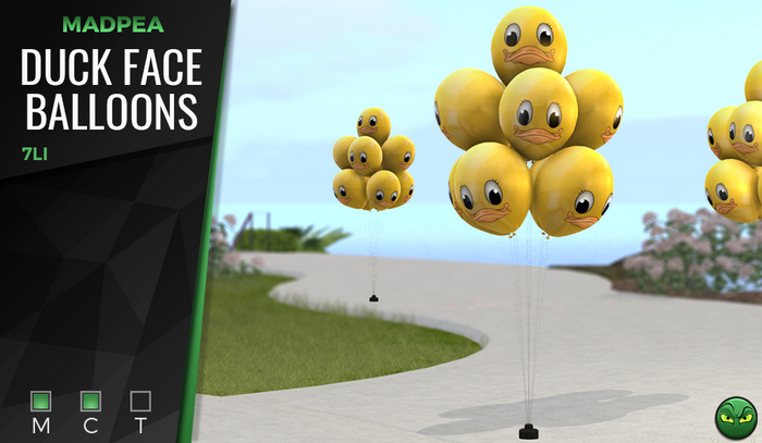 MadPea Duck Face Balloons