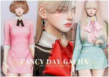 cheezu. fancy day- dress red (lara)