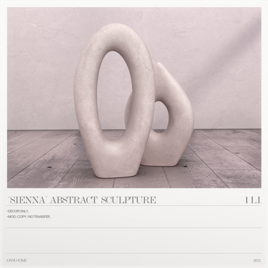 Onsu - "Sienna" Abstract Sculpture