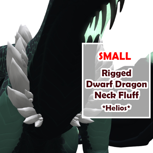*Helios* - Dwarf Dragon Neck Fur (SMALL)