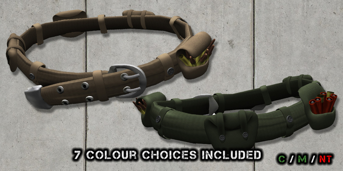 DERP. Military Accessory -  Supply Belt