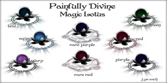Painfully Divine Magic Lotus Purple RARE