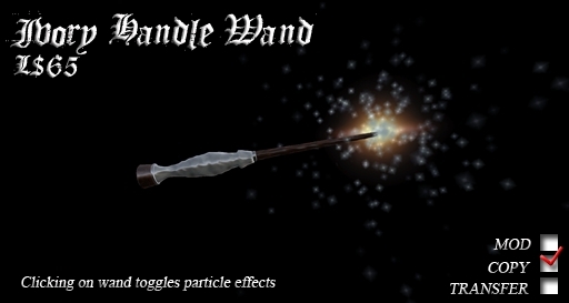 Ivory Handle Wand